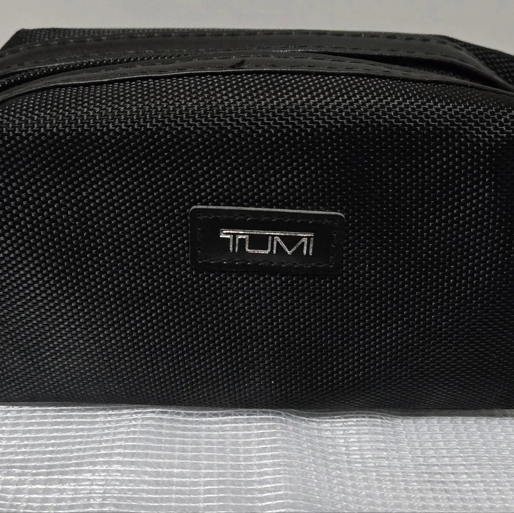 TUMI Black Toiletry Bag